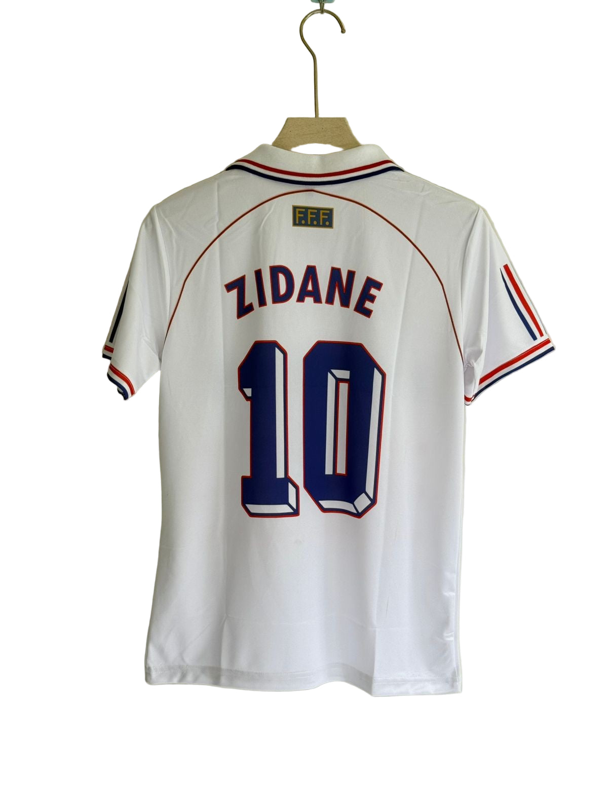 ZIDANE FRANCE 1998 AWAY PREMIUM RETRO KIT