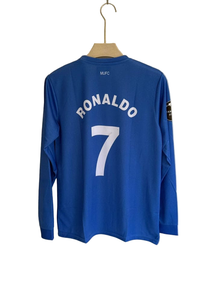 CR7 MANCHESTER UNITED 2007-08 THIRD PREMIUM RETRO KIT