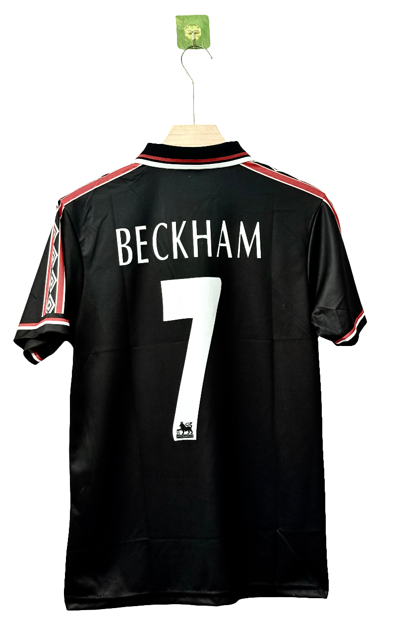 BECKHAM MANCHESTER UNITED 1998/99 AWAY PREMIUM RETRO KIT