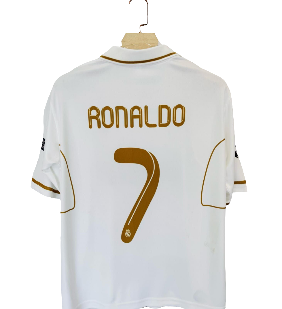 CR7 REAL MADRID 2011/12 HOME PREMIUM RETRO OVERSIZED KIT