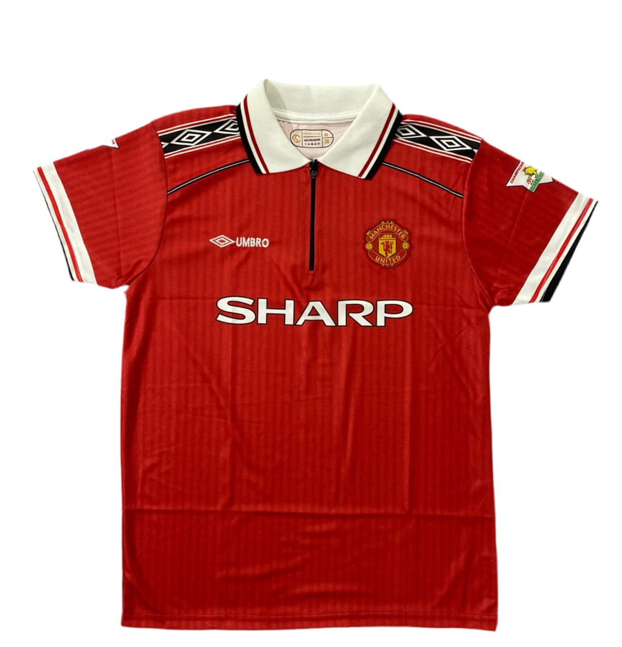 BECKHAM MANCHESTER UNITED 1998-98 HOME PREMIUM RETRO KIT