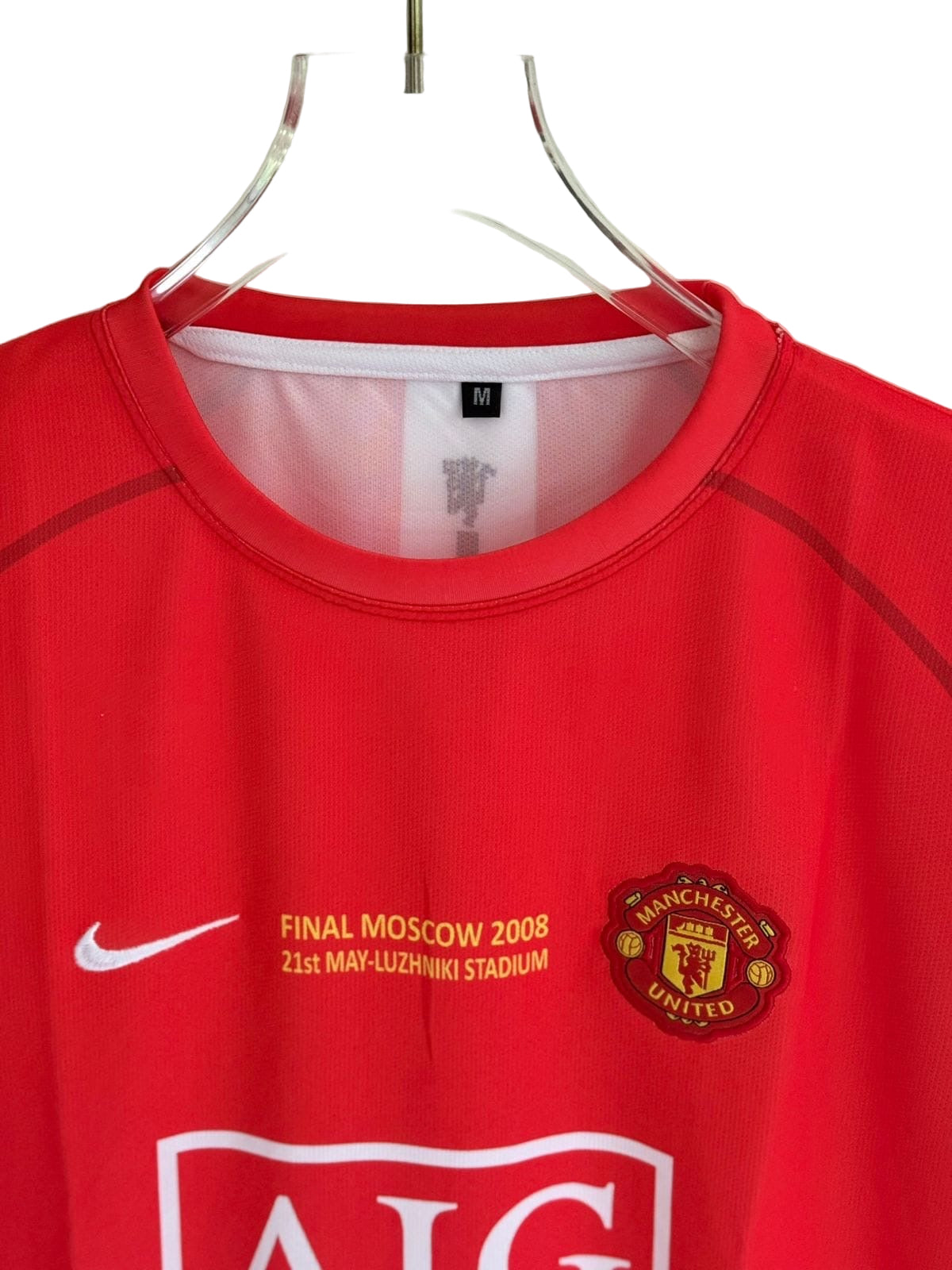 CR7 MANCHESTER UNITED 2007-08 HOME PREMIUM RETRO KIT