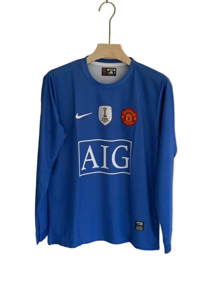 CR7 MANCHESTER UNITED 2007-08 THIRD PREMIUM RETRO KIT