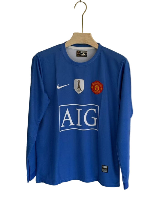 CR7 MANCHESTER UNITED 2007-08 THIRD PREMIUM RETRO KIT