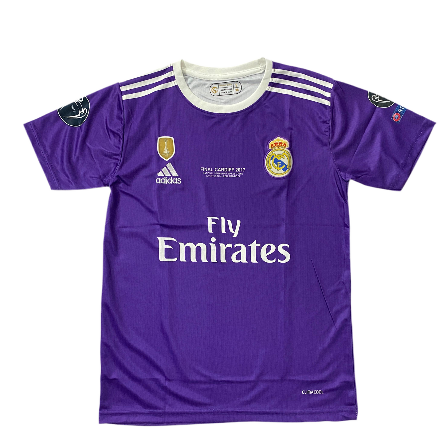 CR7 REAL MADRID 2016/17 AWAY PREMIUM RETRO KIT