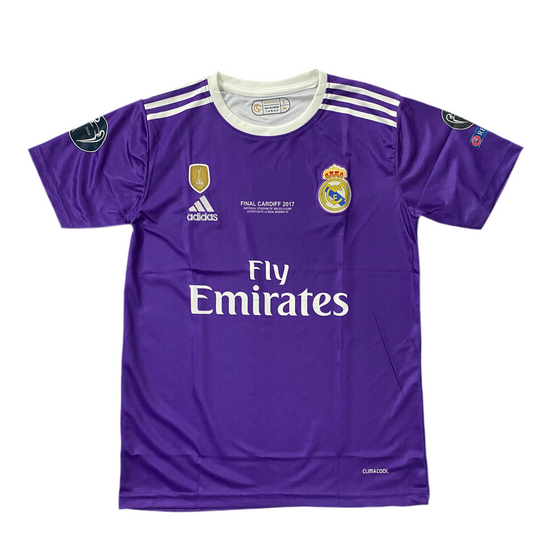CR7 REAL MADRID 2016/17 AWAY PREMIUM RETRO KIT