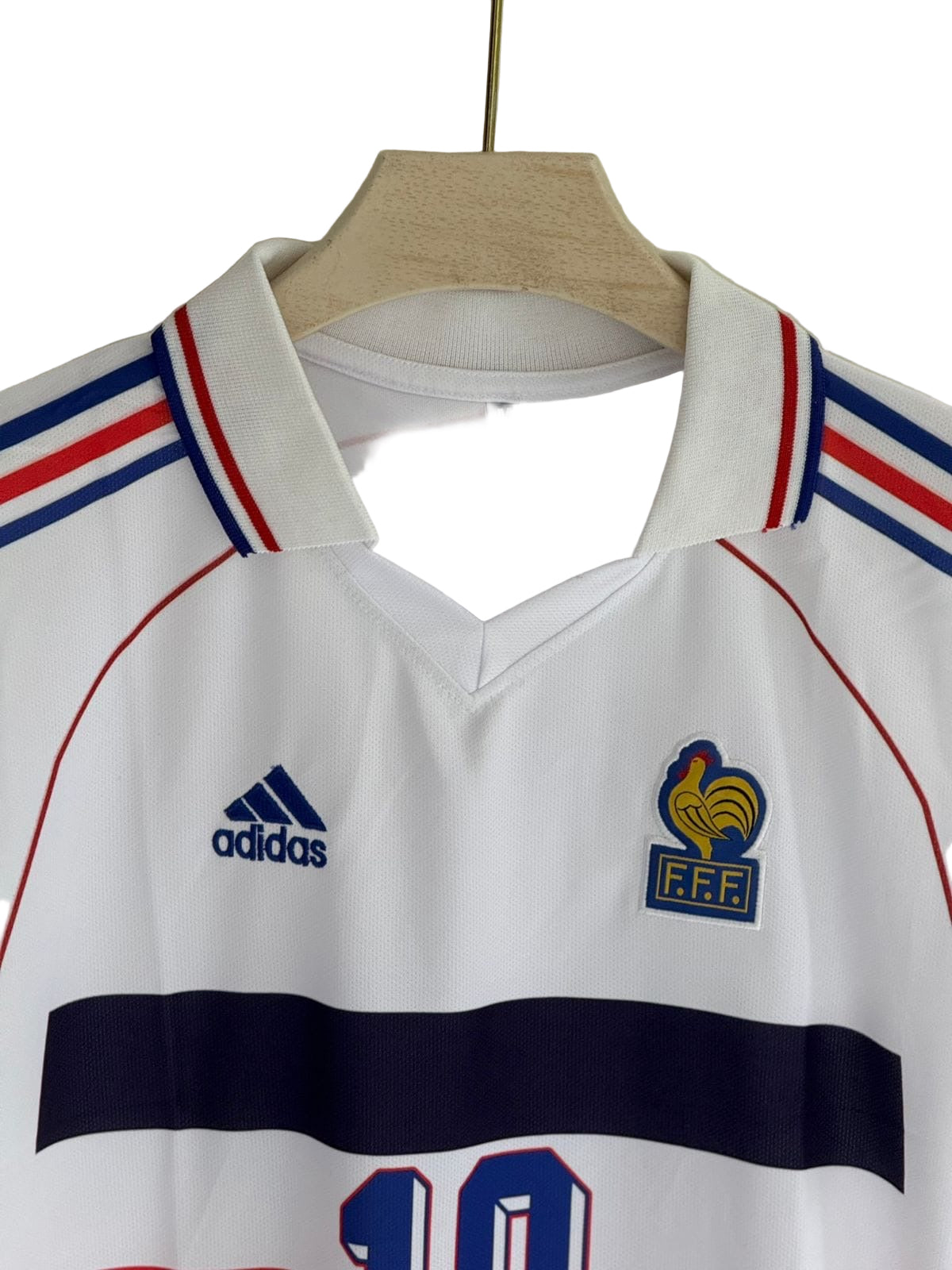 ZIDANE FRANCE 1998 AWAY PREMIUM RETRO KIT