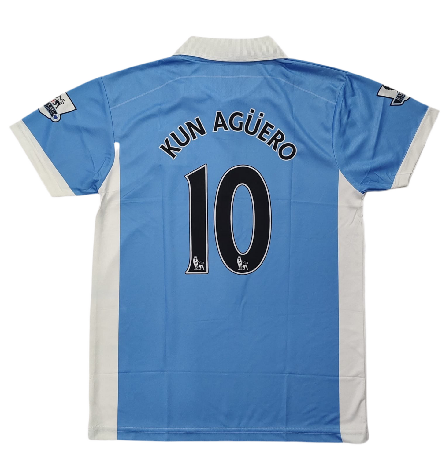 KUN AGUERO MANCHESTER CITY 2015/16 HOME PREMIUM RETRO KIT