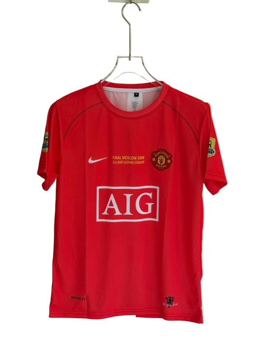 CR7 MANCHESTER UNITED 2007-08 HOME PREMIUM RETRO KIT