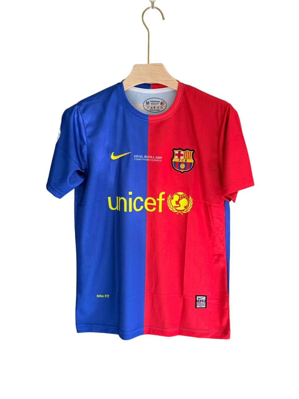 MESSI BARCA 2008/09 HOME PREMIUM RETRO KIT
