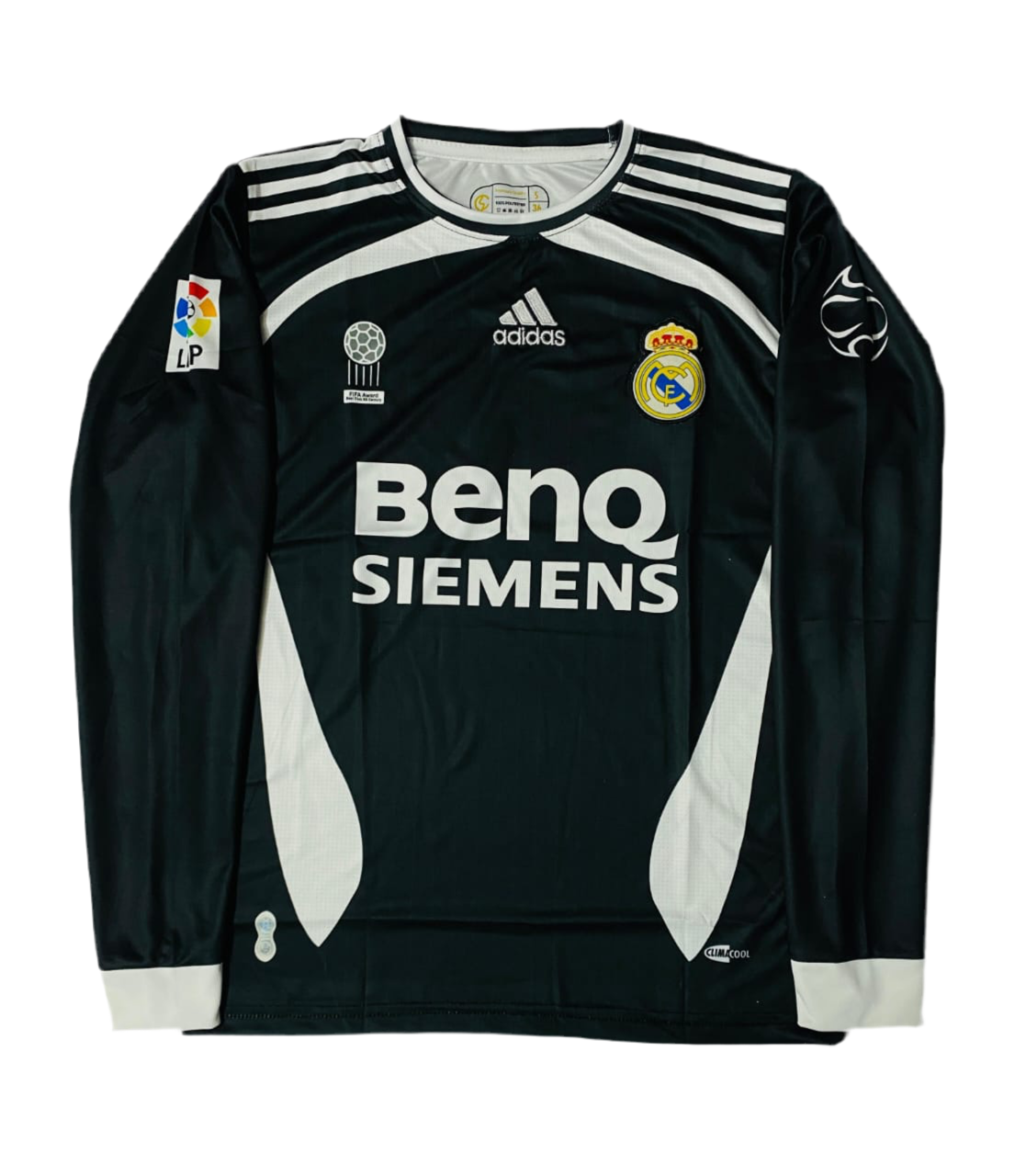 BECKHAM REAL MADRID 2006-07 AWAY PREMIUM RETRO KIT