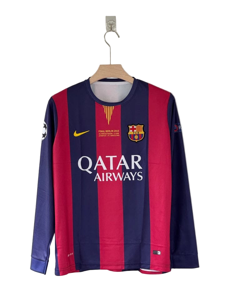 MESSI BARCELONA 2014/15 PREMIUM RETRO FULL SLEEVES