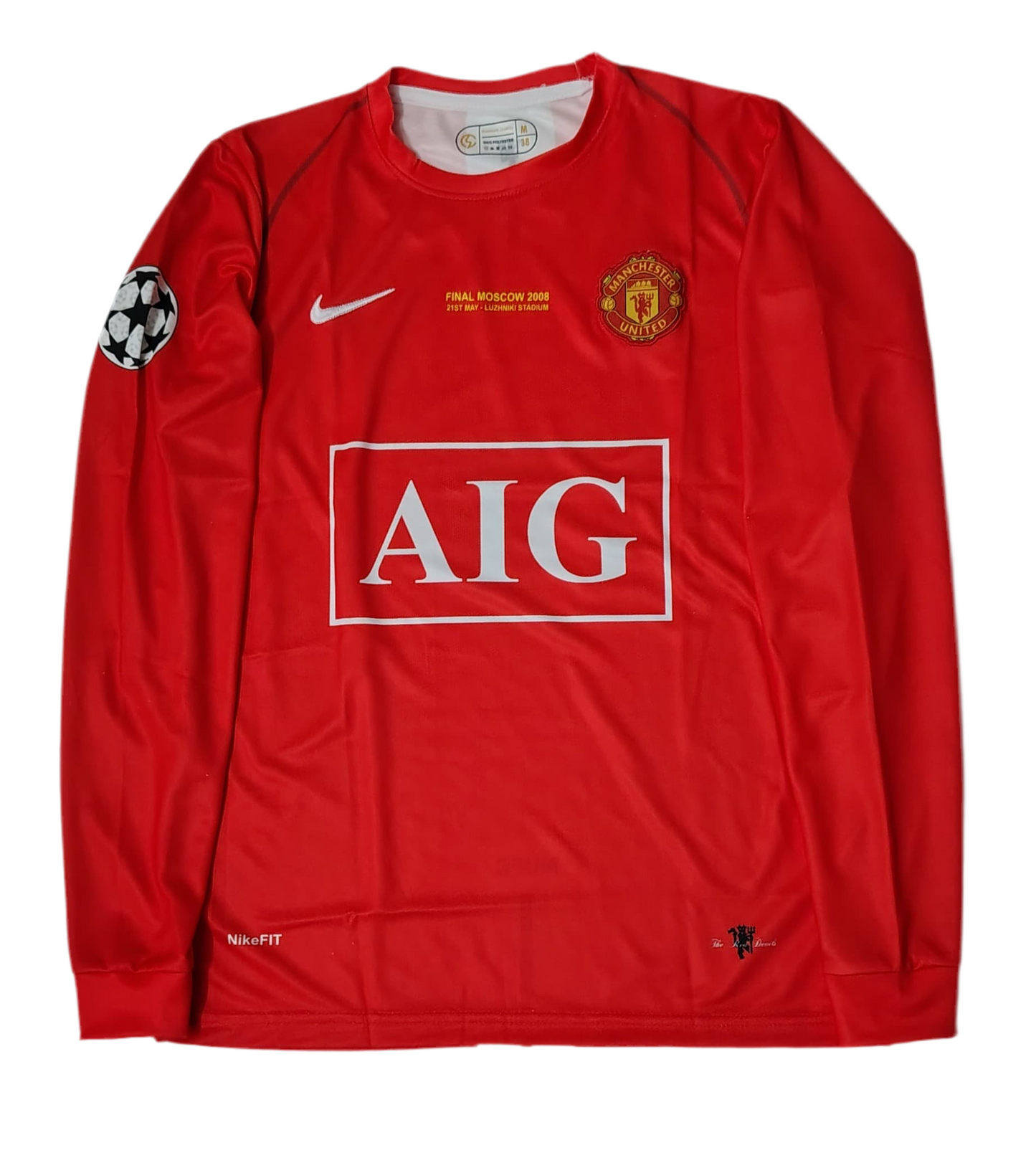 CR7 MANCHESTER UNITED 2007-08 HOME PREMIUM RETRO KIT