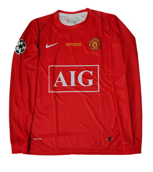 CR7 MANCHESTER UNITED 2007-08 HOME PREMIUM RETRO KIT
