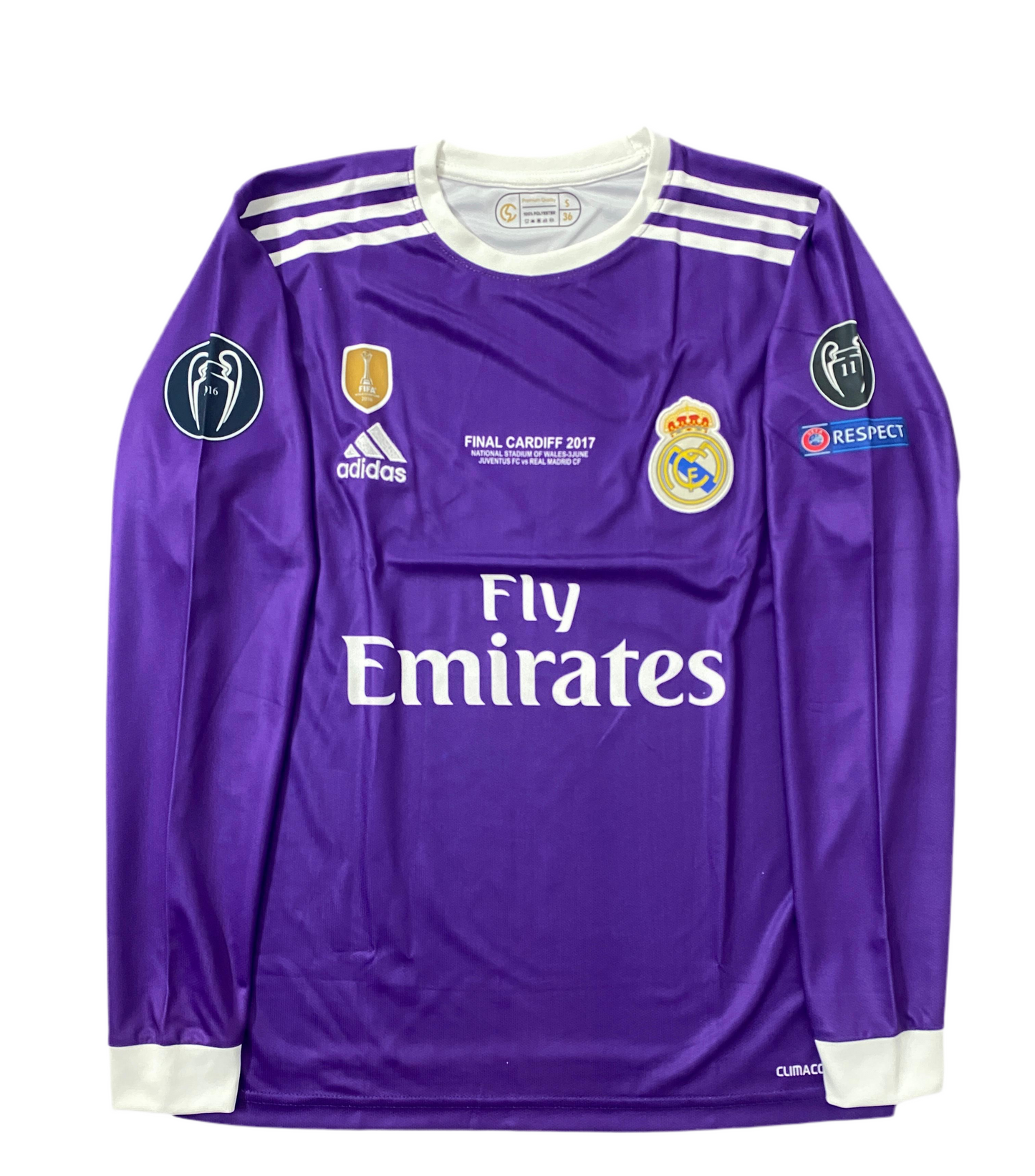 CR7 REAL MADRID 2016/17 AWAY PREMIUM RETRO KIT