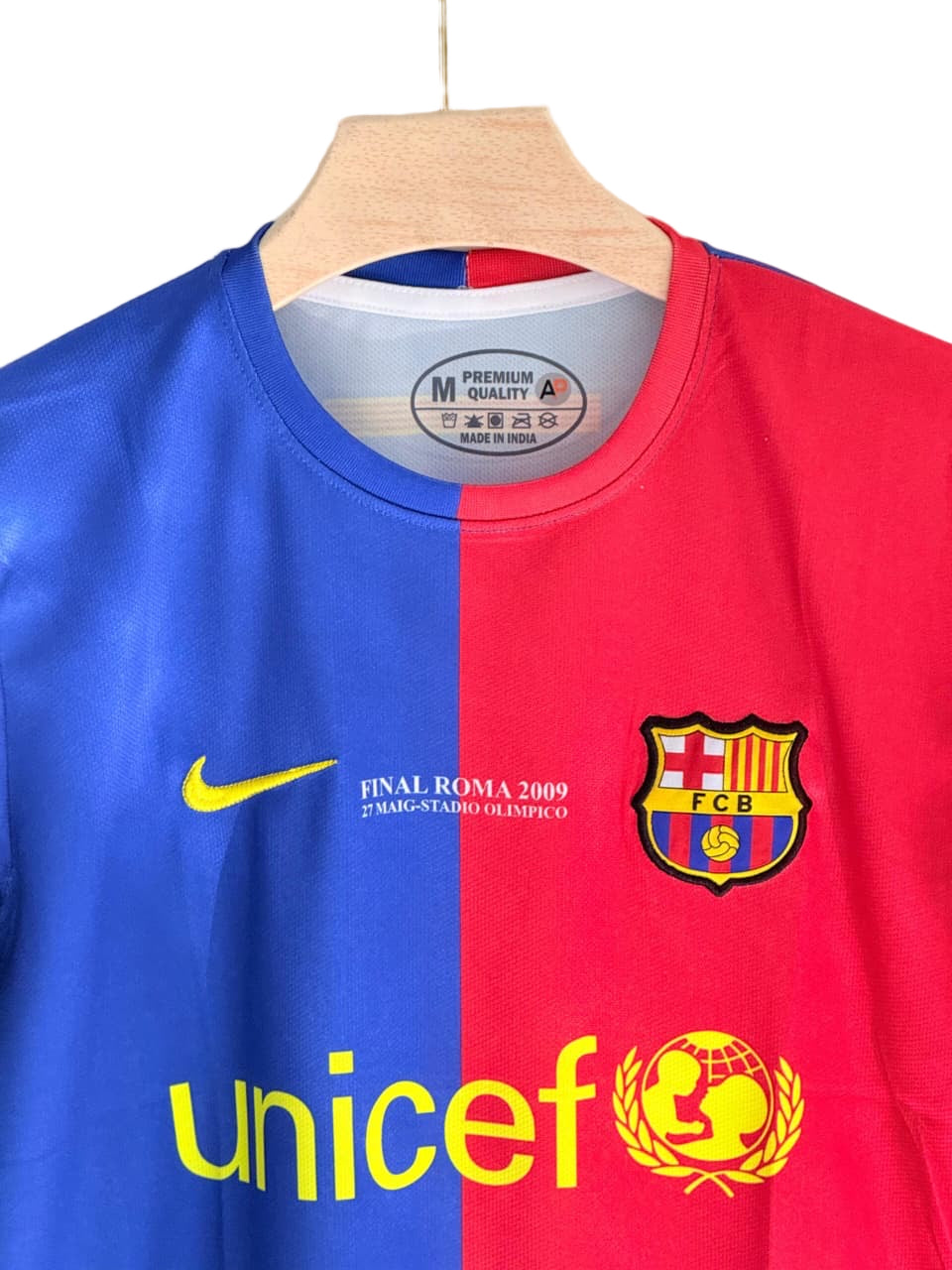 MESSI BARCA 2008/09 HOME PREMIUM RETRO KIT