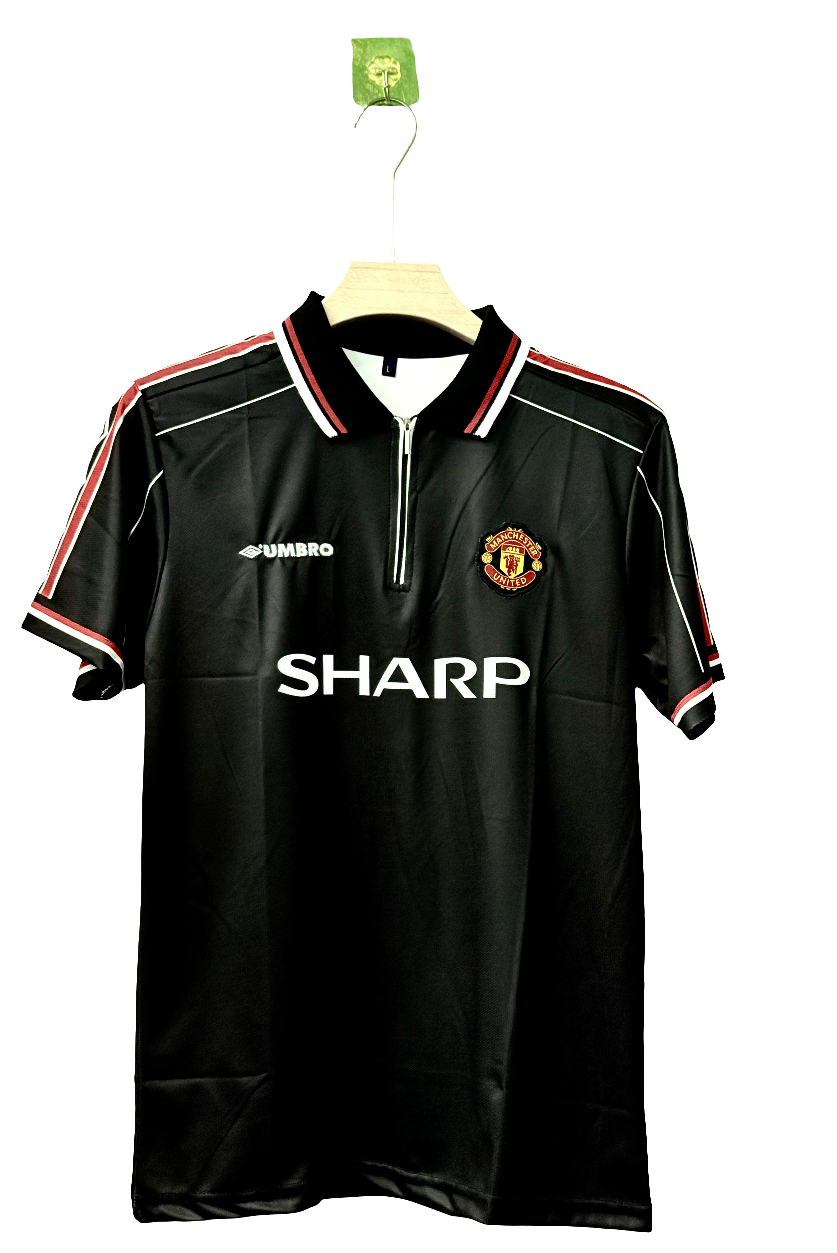 BECKHAM MANCHESTER UNITED 1998/99 AWAY PREMIUM RETRO KIT