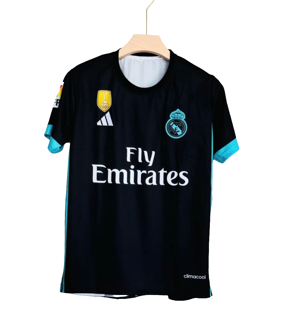 RONALDO REAL MADRID 2017/18 AWAY PREMIUM RETRO KIT