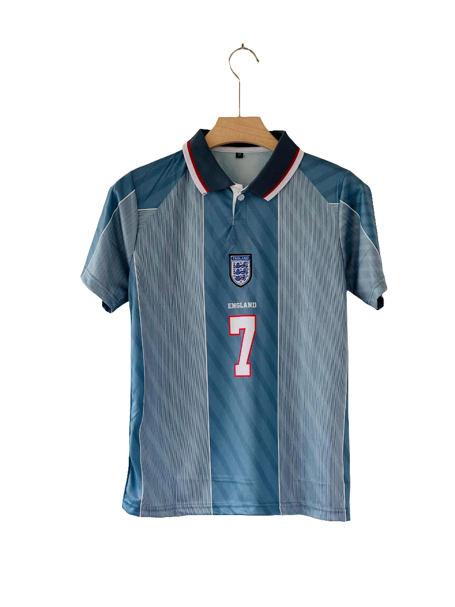 BECKHAM ENGLAND 1996 AWAY PREMIUM RETRO KIT