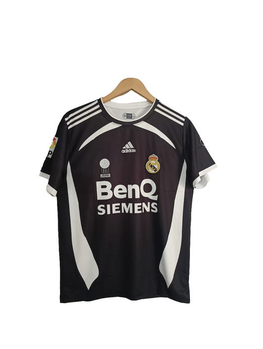 BECKHAM REAL MADRID 2006-07 AWAY PREMIUM RETRO KIT