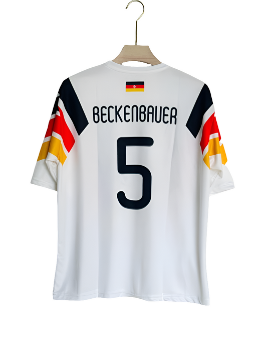 BECKENBAUER GERMANY 1996 HOME PREMIUM RETRO OVERSIZED KIT
