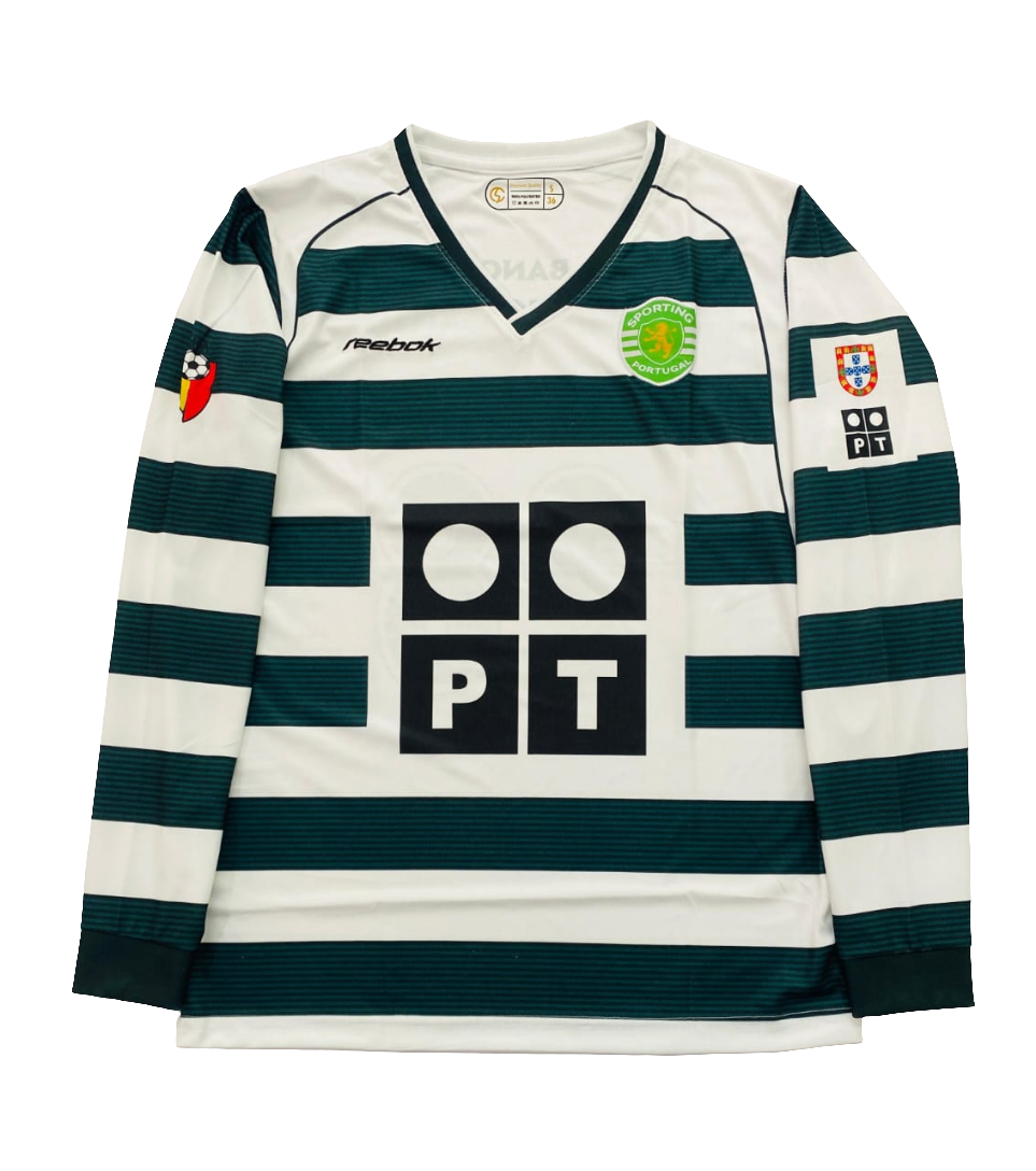 CR7 SPORTING 2001-02 PREMIUM RETRO KIT