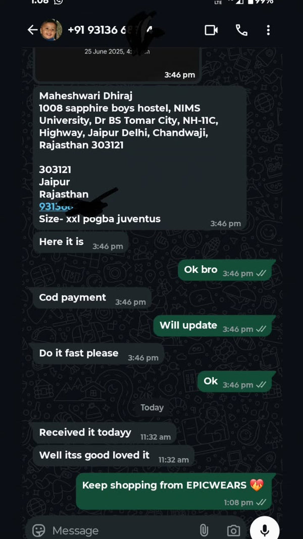 Customer review by Customer