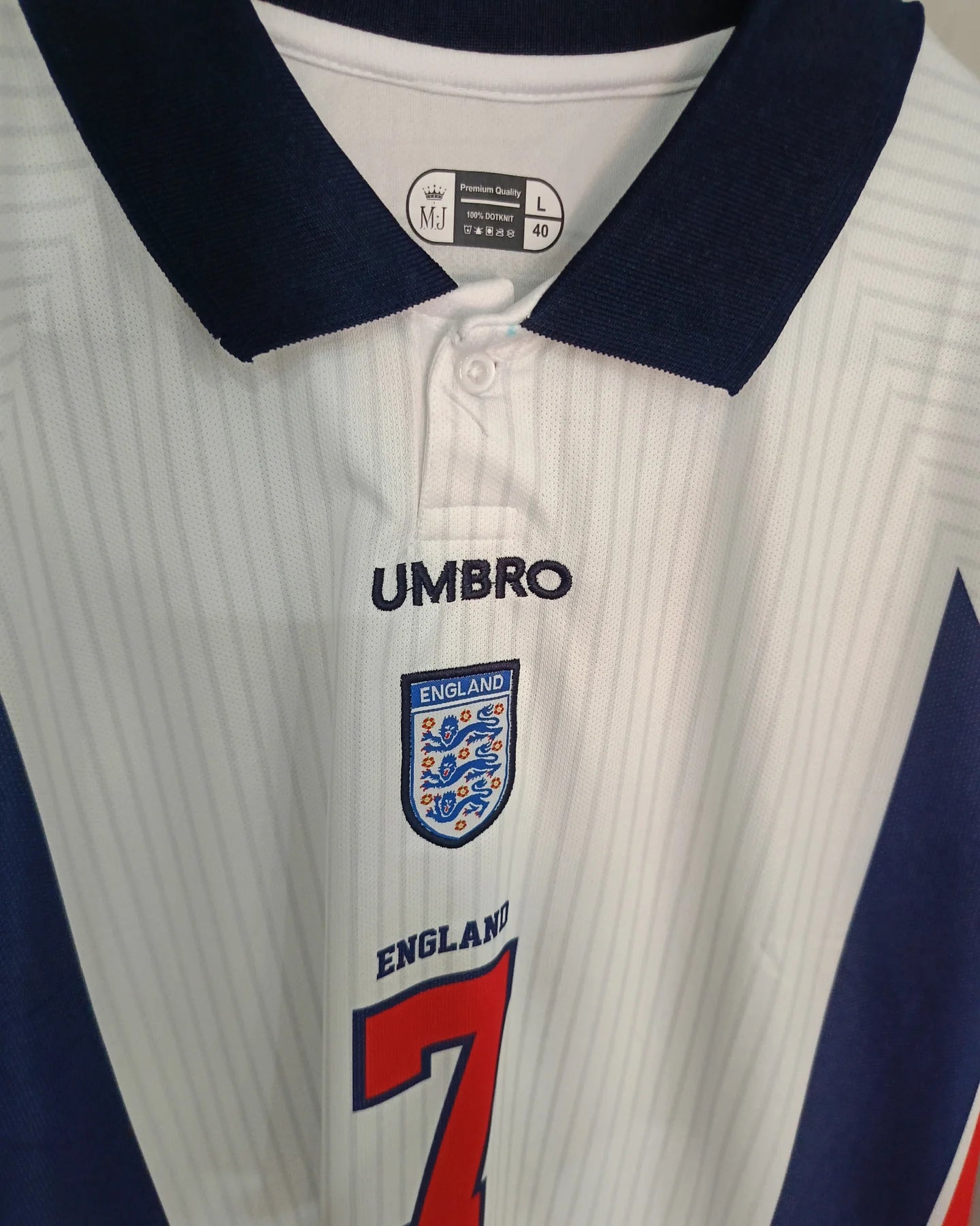 ENGLAND 1998 WORLD CUP HOME RETRO PREMIUM KIT