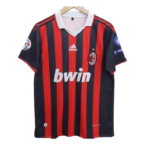 RONALDHINO  AC MILAN 2009-2010 HOME PREMIUM RETRO KIT